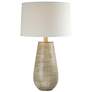 Anthony Halric Brown 27.5"H Hydrocal Table Lamp