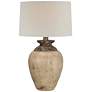 Anthony Hydraea Brown 29"H Hydrocal Table Lamp