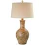 Anthony Marielis Brown 29"H Hydrocal Table Lamp