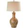 Anthony Marielis Brown 29"H Hydrocal Table Lamp