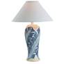 Anthony Myrah Blue 30"H Hydrocal Table Lamp
