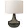 Anthony Nuvira Gray 23"H Hydrocal Table Lamp