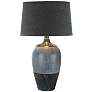 Anthony Oura Blue 30.5"H Hydrocal Table Lamp