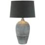 Anthony Oura Gray 30.5"H Hydrocal Table Lamp