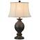 Anthony Solan Brown 29"H Hydrocal Table Lamp