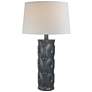 Anthony Sylqua Black 28.5"H Hydrocal Table Lamp