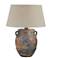 Anthony Therae Brown 27"H Hydrocal Table Lamp