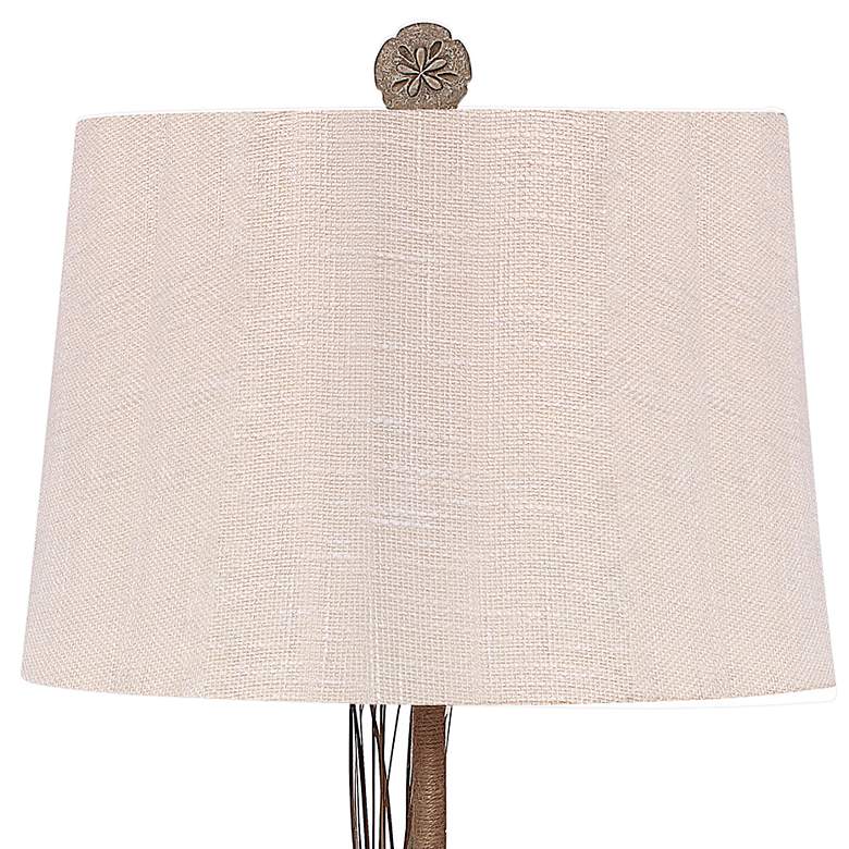 Image 3 Antigua 26" High Sand Finish Coastal Shore Birds Table Lamps Set of 2 more views
