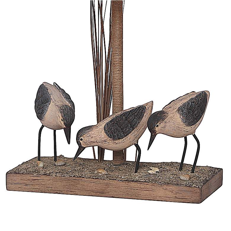 Image 4 Antigua 26" High Sand Finish Coastal Shore Birds Table Lamps Set of 2 more views