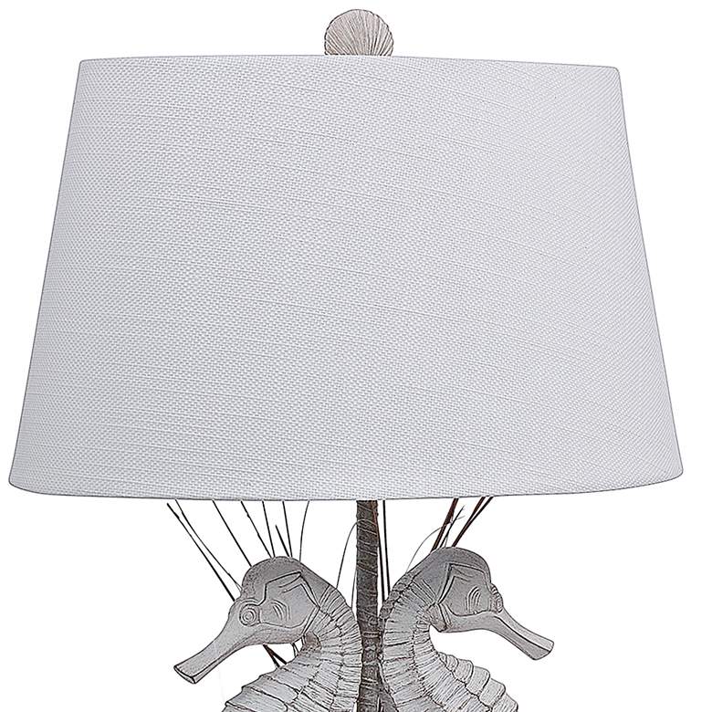 Image 3 Antigua 26" Tropical Coastal Seahorse Table Lamps Set of 2 more views