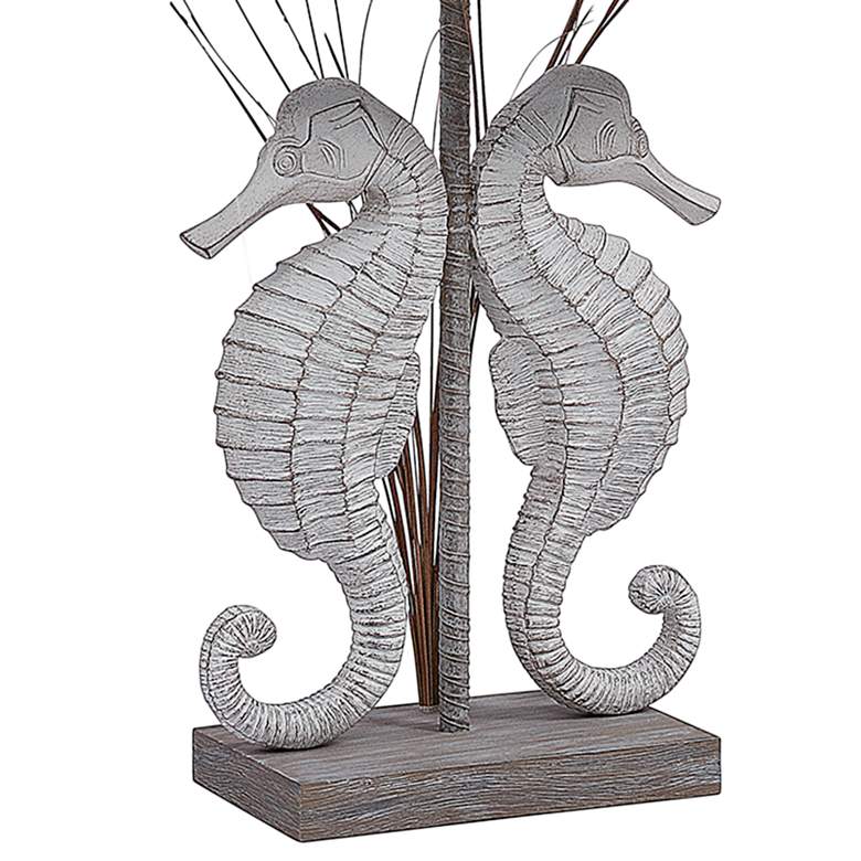 Image 4 Antigua 26" Tropical Coastal Seahorse Table Lamps Set of 2 more views
