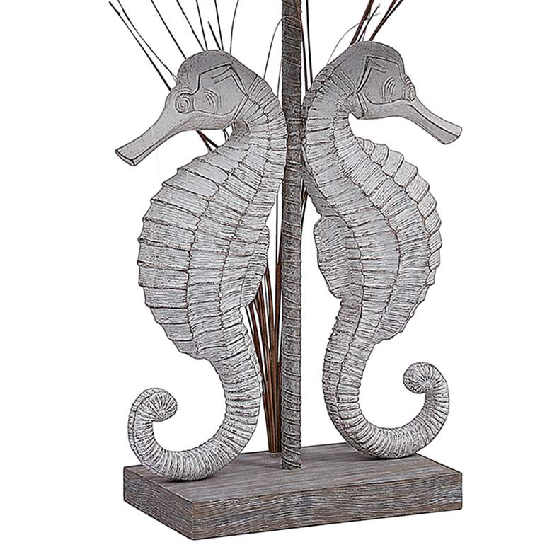 Image 4 Antigua 26 inch Tropical Coastal Seahorse Table Lamps Set of 2 more views