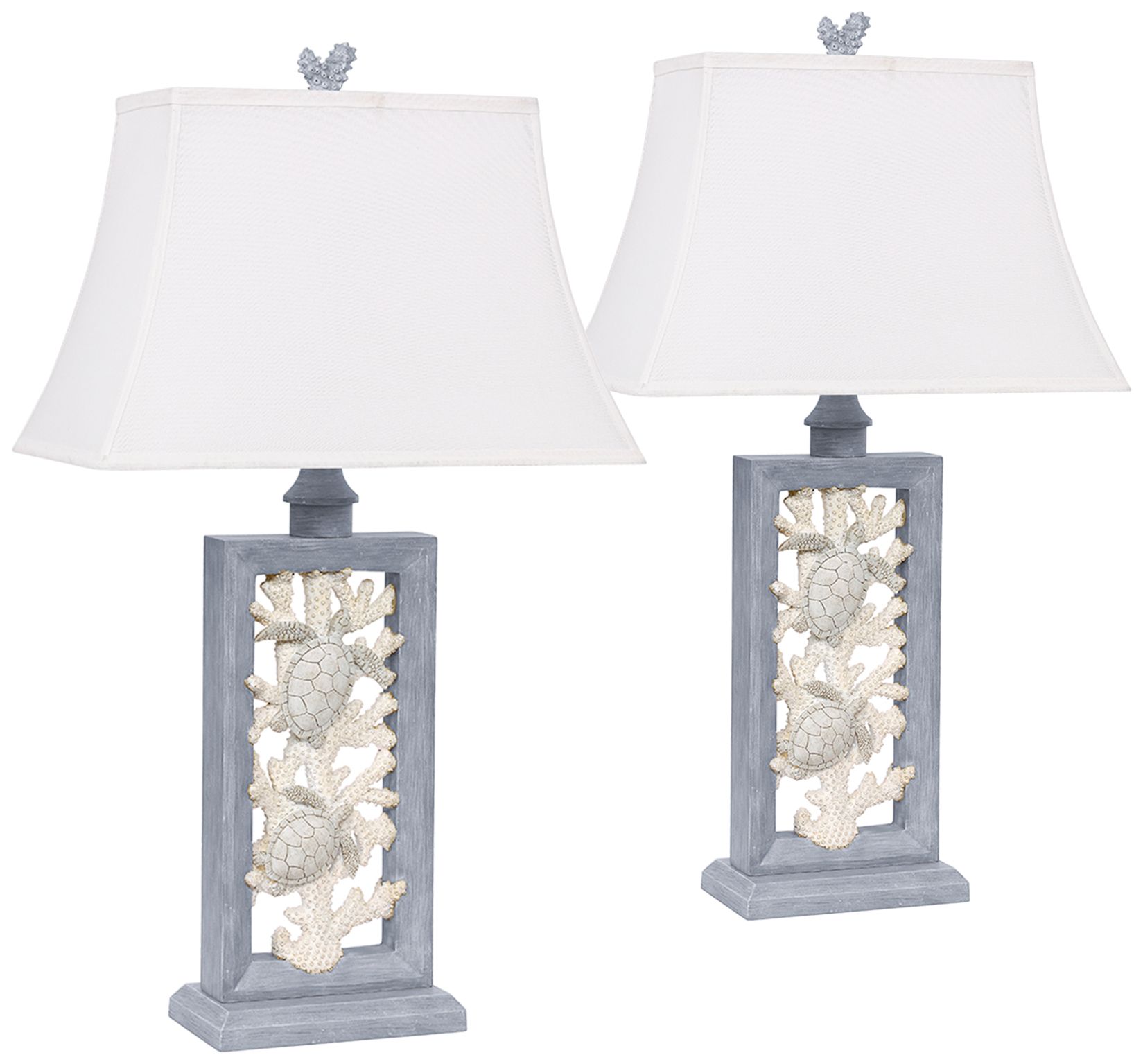 coral shell lamp