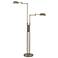 Antique Brass Double Pharmacy Floor Lamp by Lite Source