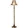 Antique Brass Finish Double Pull Chain Floor Lamp