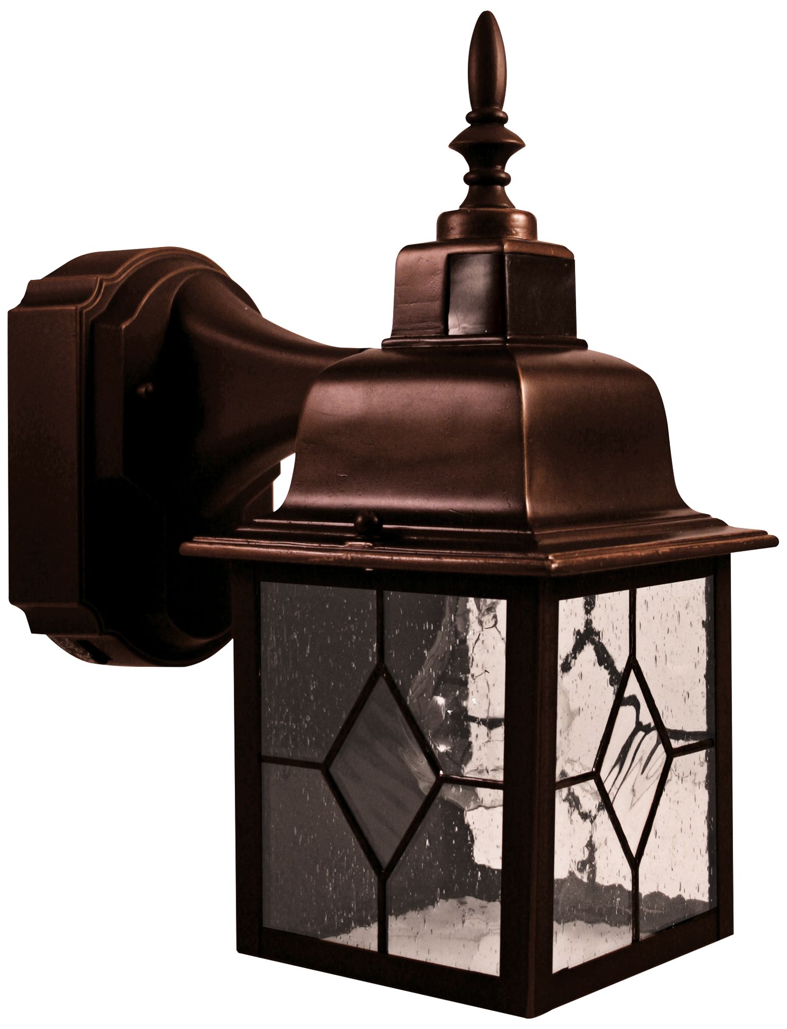 Antique Bronze 11 3/4"H Motion-Activated Outdoor Wall Light