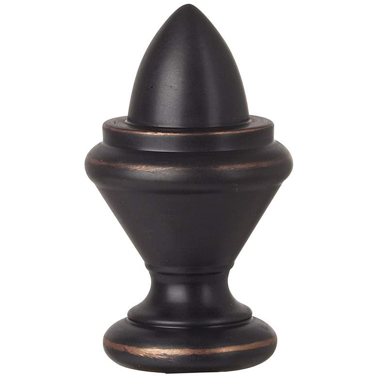 Image 1 Antique Bronze Acorn Finial