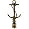 Antique Bronze Anchor Lamp Shade Finial