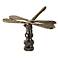 Antique Bronze Finish Dragonfly Lamp Shade Finial