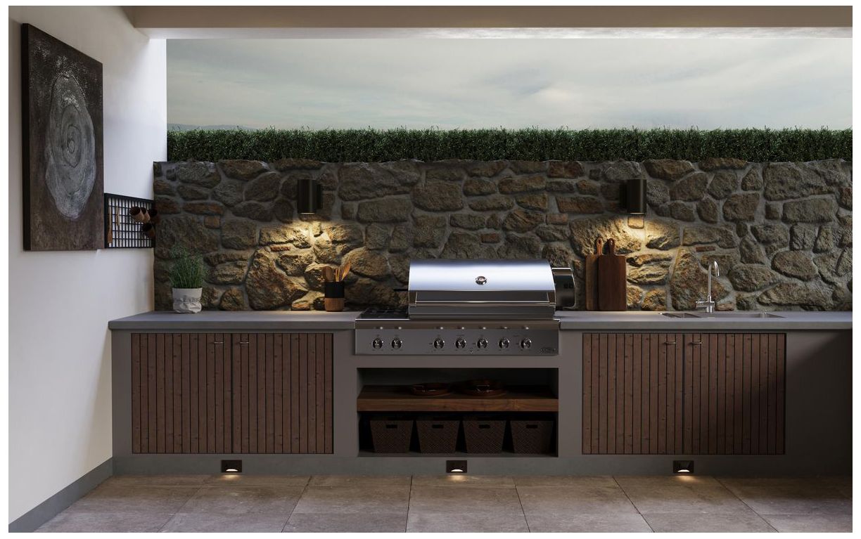 Image 3 Antique Bronze Integrated LED Wall or Step Light with Photocell more views