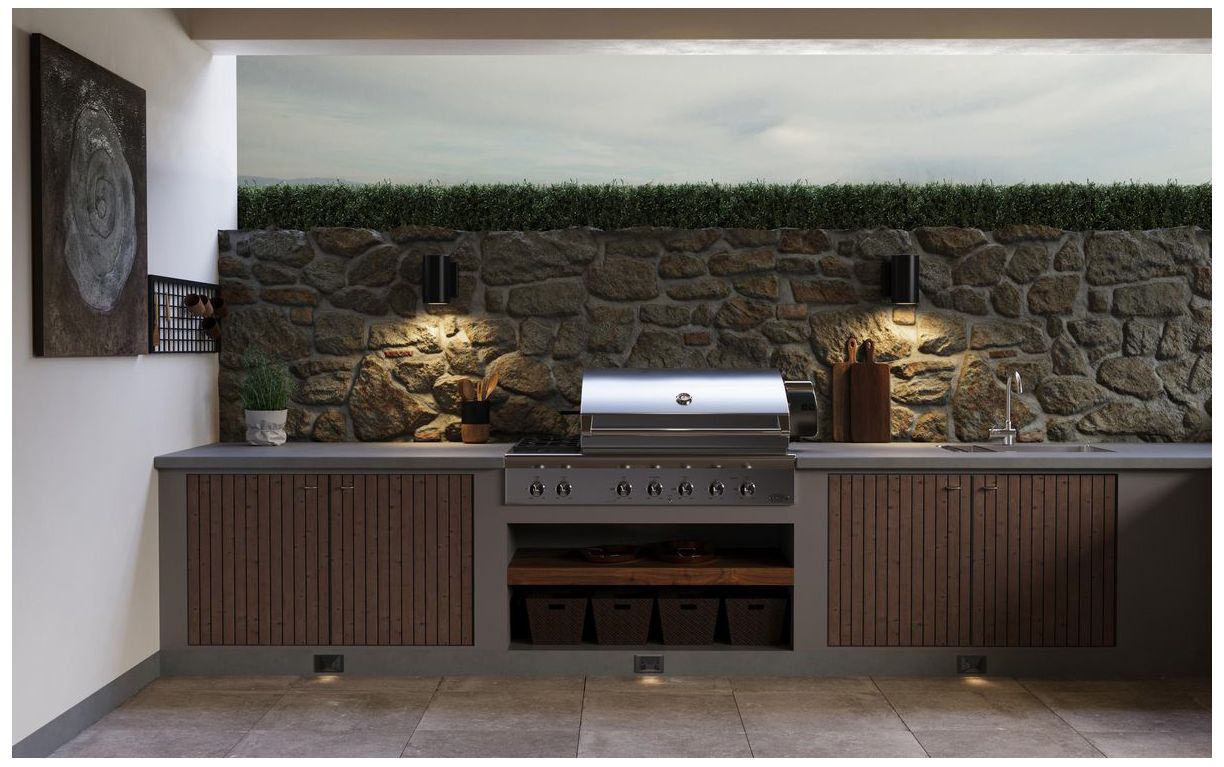 Image 2 Antique Bronze Integrated LED Wall or Step Light with Photocell more views