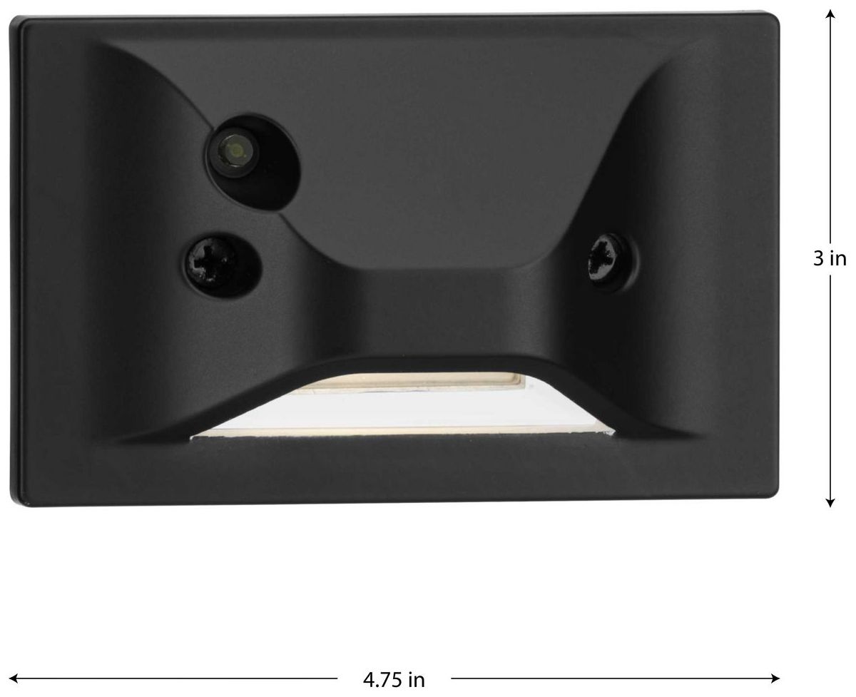 Image 5 Antique Bronze Integrated LED Wall or Step Light with Photocell more views