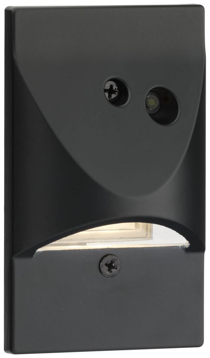 Image 6 Antique Bronze Integrated LED Wall or Step Light with Photocell more views