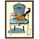 Antique Chair 33" High Dimensional Collage Framed Wall Art