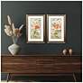 4_Antique Floral 22"W x 34"H Framed Art Set of 2 more views