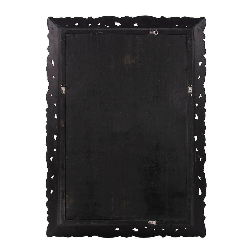 Antique Gold Leaf Frame 46" Wide Wall Mirror in scene