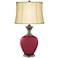 Antique Red Alison Table Lamp