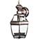 Antique Silver 14 1/2" Dusk to Dawn Motion Sensor Wall Light