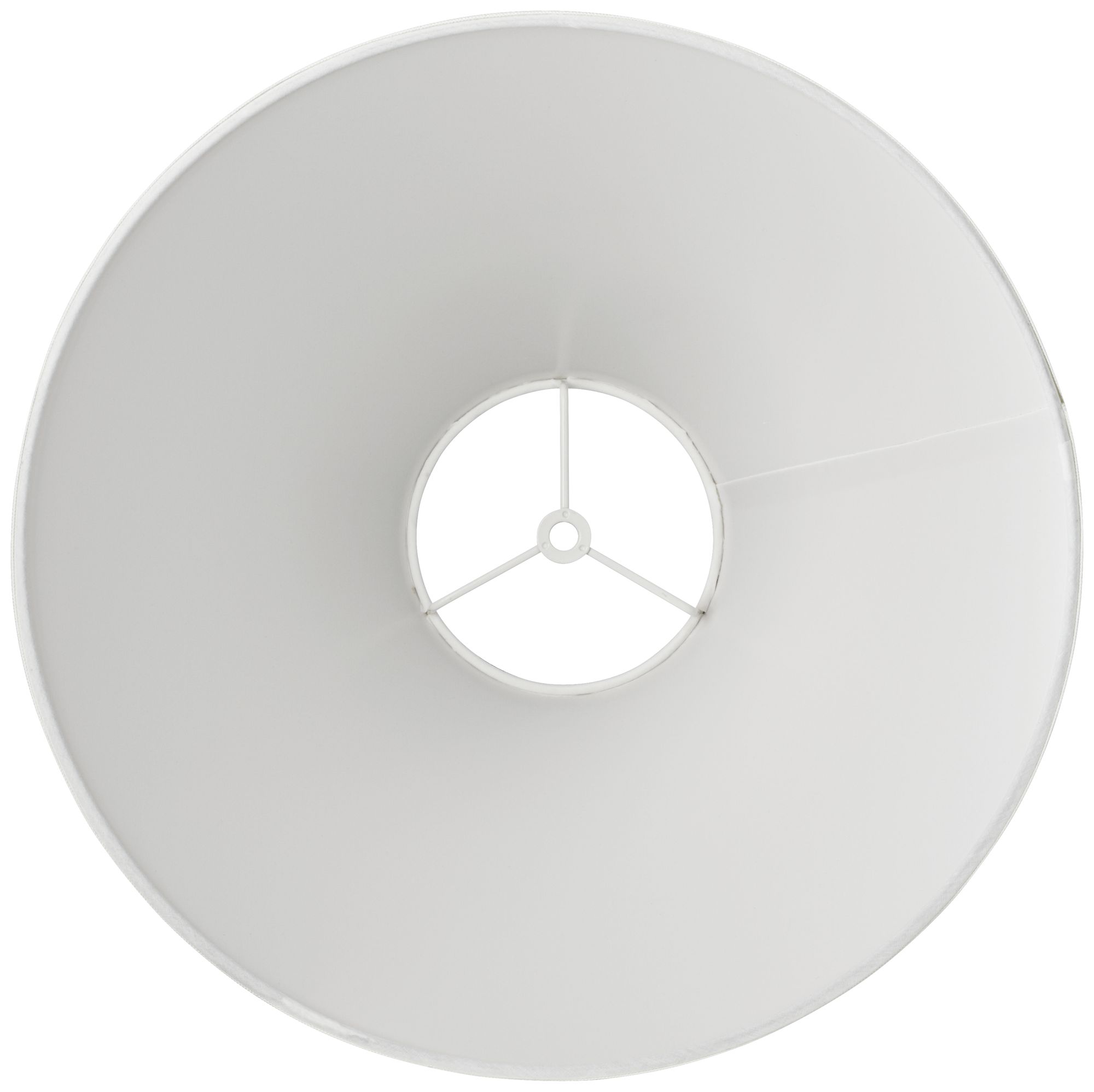 Antique White Linen Chimney Lamp Shade 5x15x11.5 (Spider) 2N845