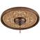 Antiquity Clay 16" Wide Bronze Finish Ceiling Medallion