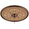Antiquity Clay 24" Wide Bronze Finish Ceiling Medallion