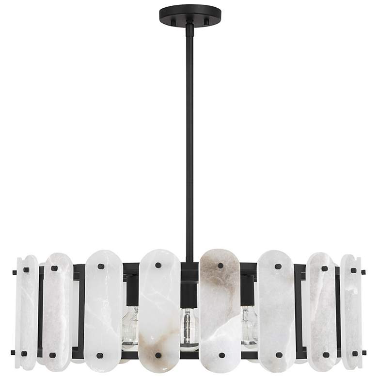 Image 2 Antolini 5-Light Pendant in Black Cashmere more views