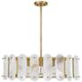 2_Antolini 5-Light Pendant in Warm Brass more views