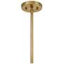 5_Antolini 5-Light Pendant in Warm Brass more views