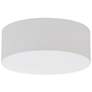 1_Anton 12" LED Ceiling - Linen White Finish