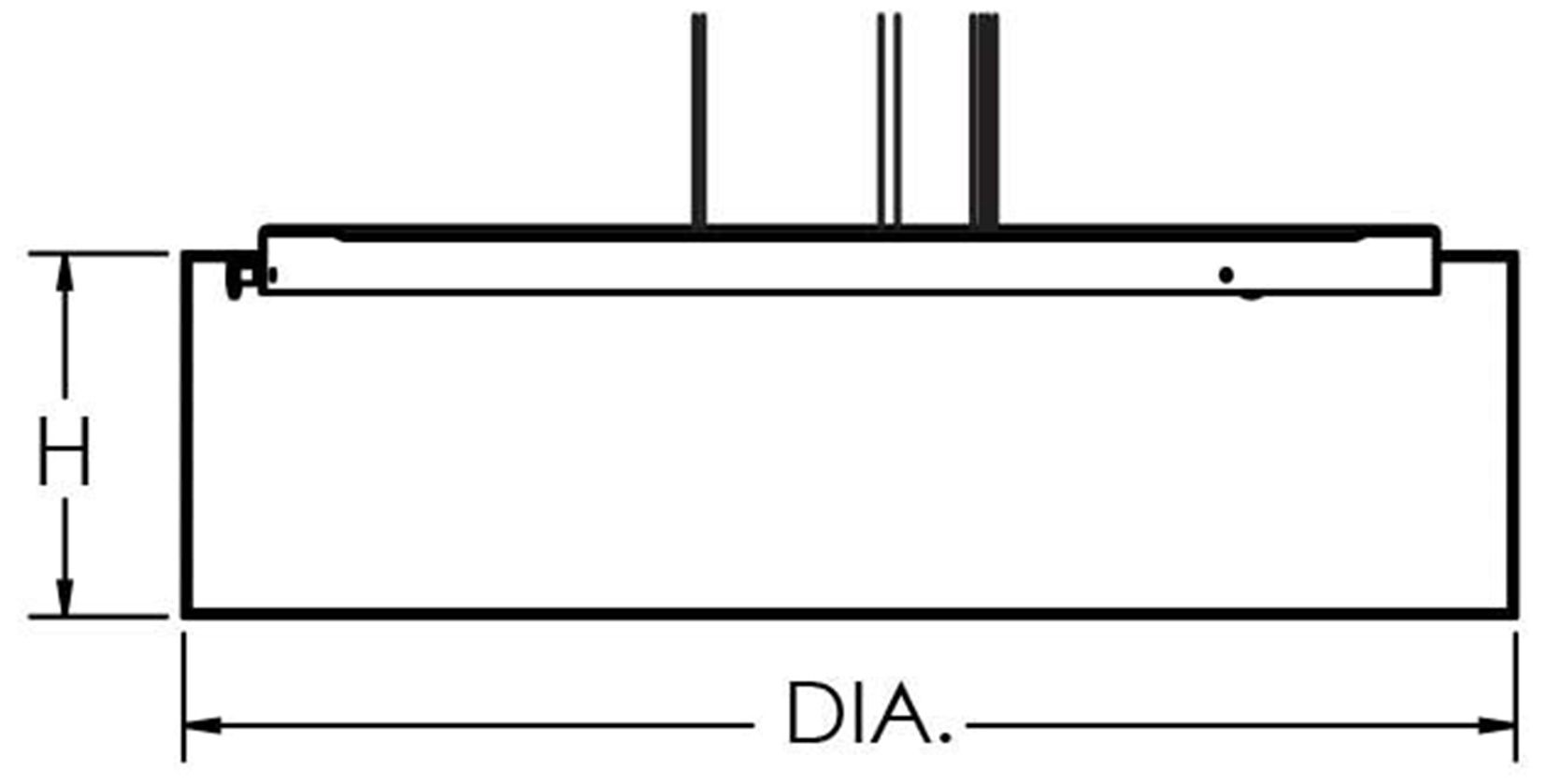 Image 2 Anton 12" LED Pendant - Satin Nickel Finish - Linen White Shade more views