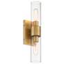 4_Anton 17.5 in. 2-Light Old Satin Brass Transitional Wall Sconce Light more views