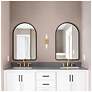 Anton 17.5 in. 2-Light Old Satin Brass Transitional Wall Sconce Light