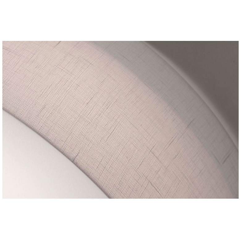 Image 2 Anton 19" LED Ceiling - Linen White Finish more views