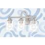 6_Antonia 25 1/4"W Brushed Nickel 3-Light Vanity Bath Light more views