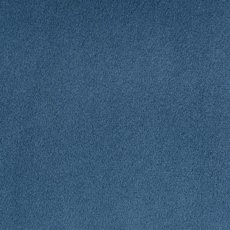Image 5 Antonio 43 1/2" Wide Blue Fabric Accent Bench more views