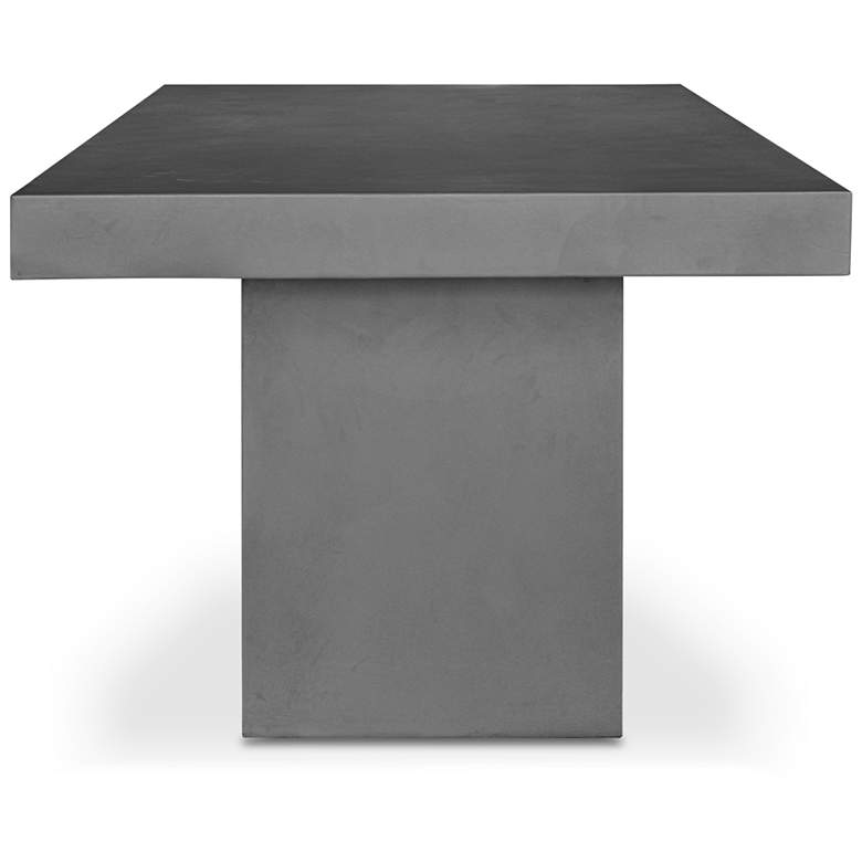Image 3 Antonius Outdoor Dining Table Dark Grey more views