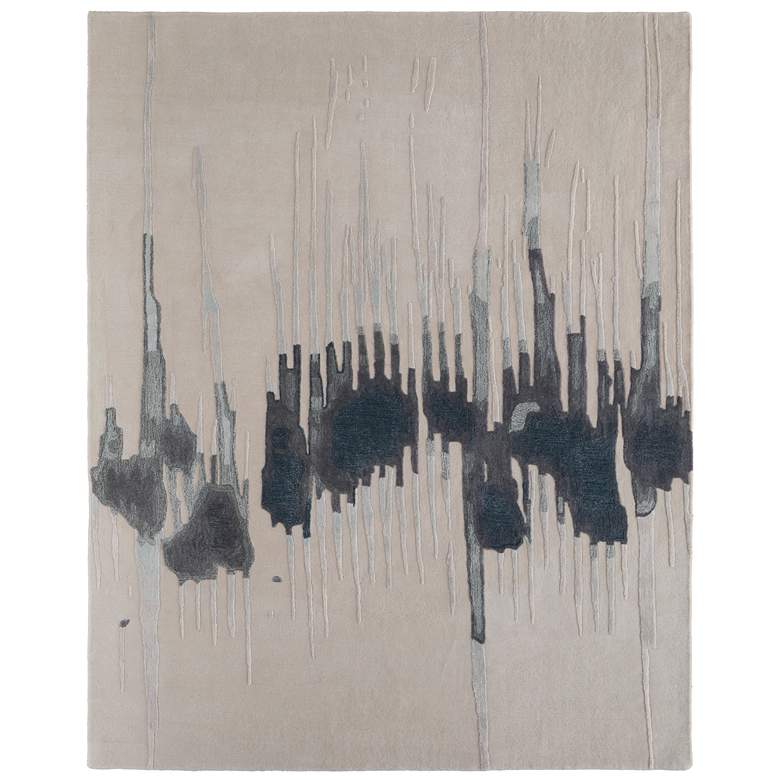 Image 1 Anya Transitional Abstract Hand Tufted Ivory Area Rug 8882F