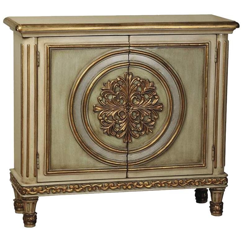 Image 1 Anzavour French Leaf Medallion Hall Chest