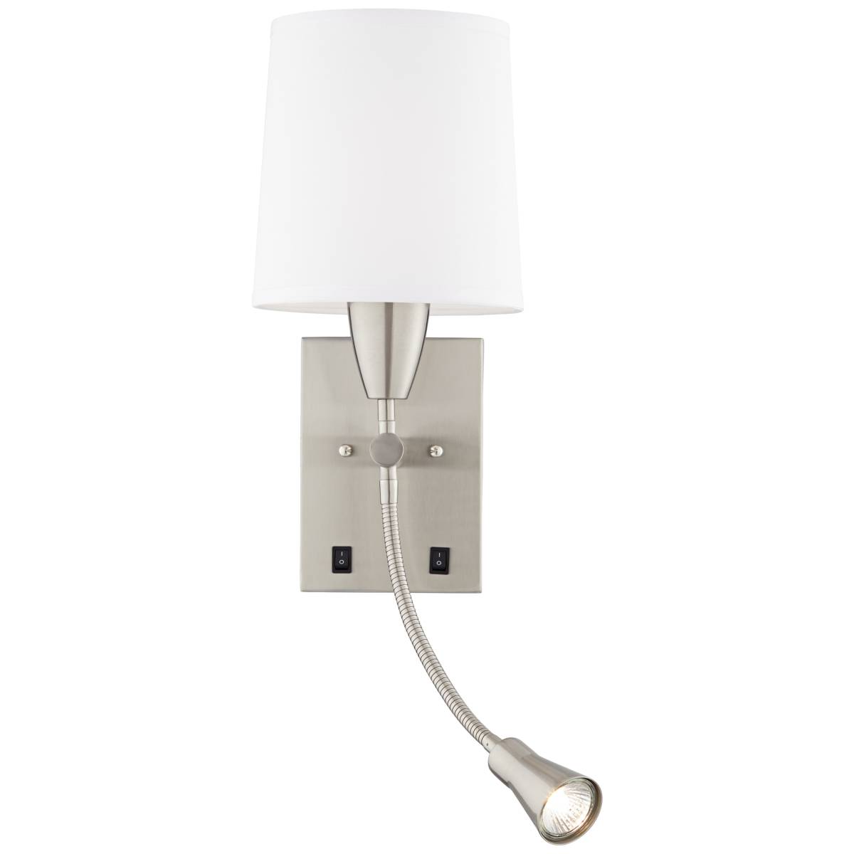 Brushed Nickel, Direct Wire, Wall Lights | Lamps Plus