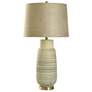 Apache 34.75" High Sedimentary Layering Rustic Table Lamp With Sand Sh